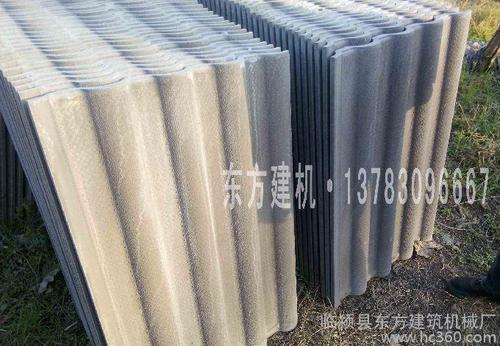 水泥瓦机出现裂缝或者不成型是怎么回事？