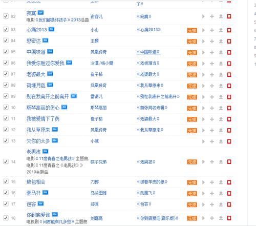 超好听的歌，不要网络歌曲。