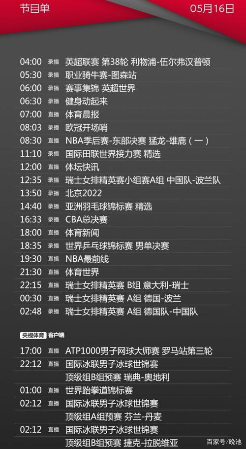nba总决赛cctv5的播放时间