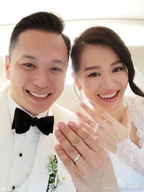 明星胡杏儿的老公是谁？