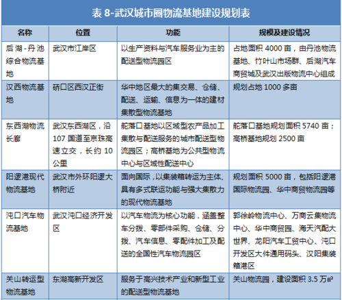 武汉城市圈内的物流公司有哪些？包括它们的市场分析和业务流程分析。谢谢！非常感谢！