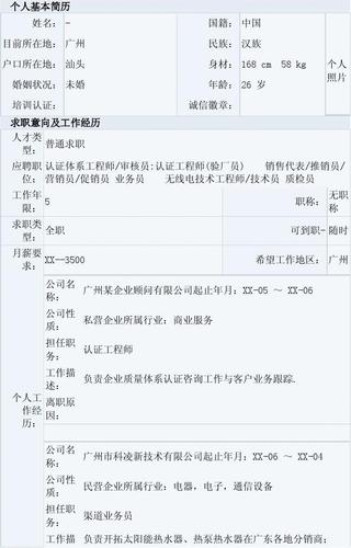 获取认证资格履历,认证种类