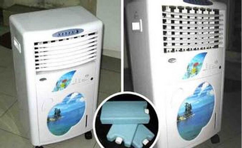 空调扇的冰晶如何使用？