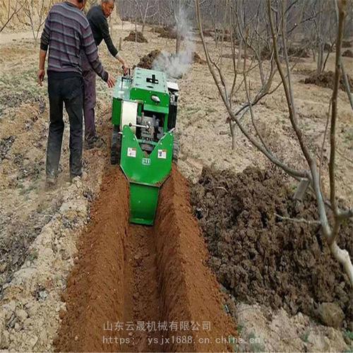 
果树开沟机偏开好还是中开好
