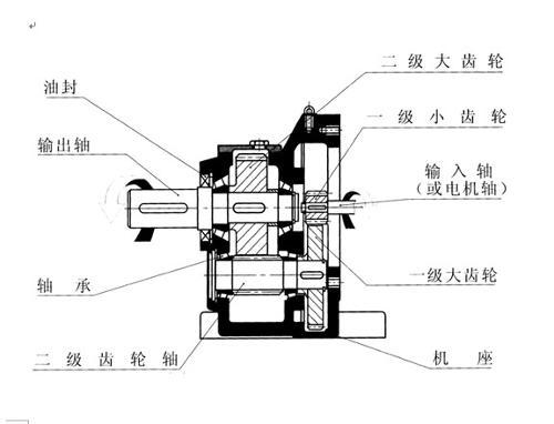 斜齿轮减速机的工作原理？