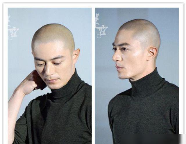 光头是检验颜值的重要标准，哪些男明星光头比又头发还霸气？