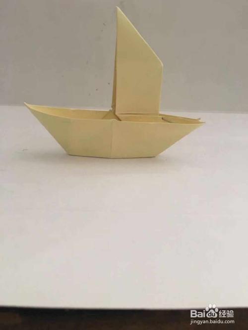 折小帆船4个步骤怎样写？